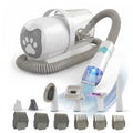 Kit toilettage avec aspiration et tondeuse silencieuse